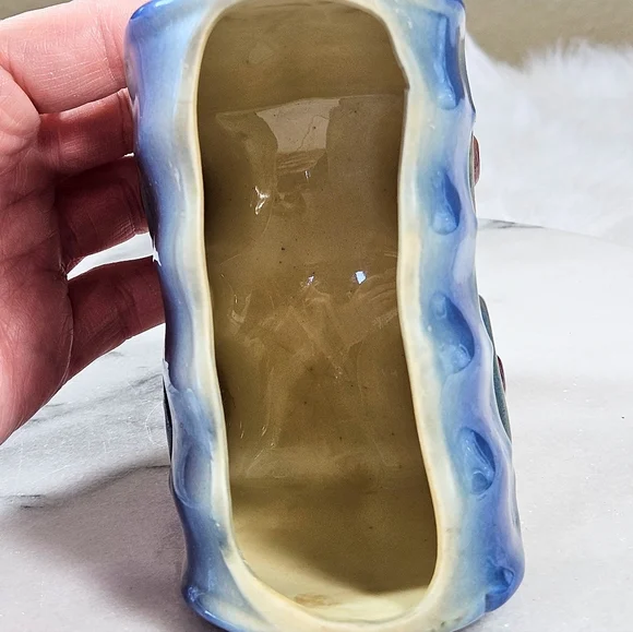 Shawnee Pottery Chuck Wagon covered wagon western style vintage planter - Picture 6 of 10